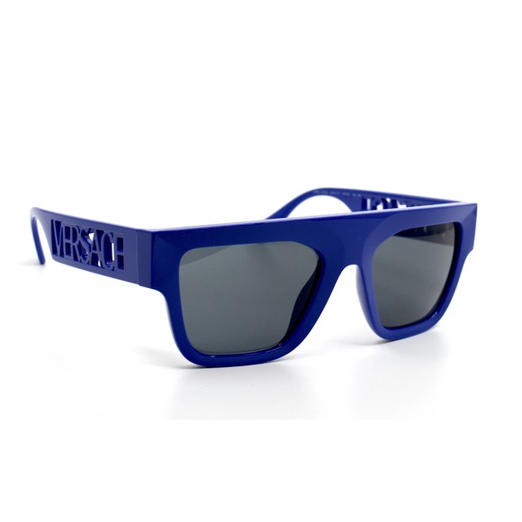 Versace Accessories - VERSACE VE4430U 529487 BLUE DARK GREY LENS AUTHENTIC SUNGLASSES